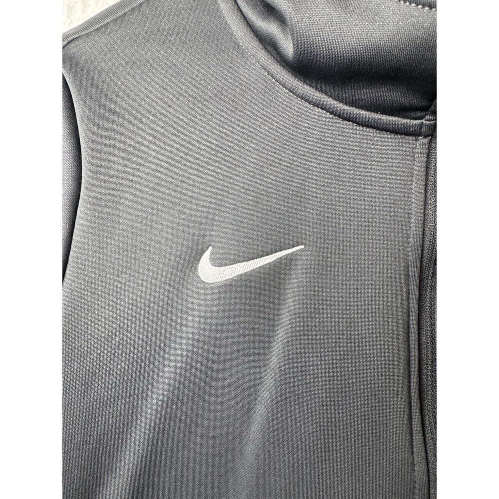 Nike Women’s Dri-FIT Full Zip Hoodie Size Medium Gray Athletic Training Jacket - Picture 6 of 6